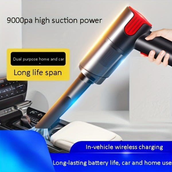 D0102XT4CL7 Wireless USB Rechargeable Car Vacuum Cleaner - Portable Handheld Mini Vacuum