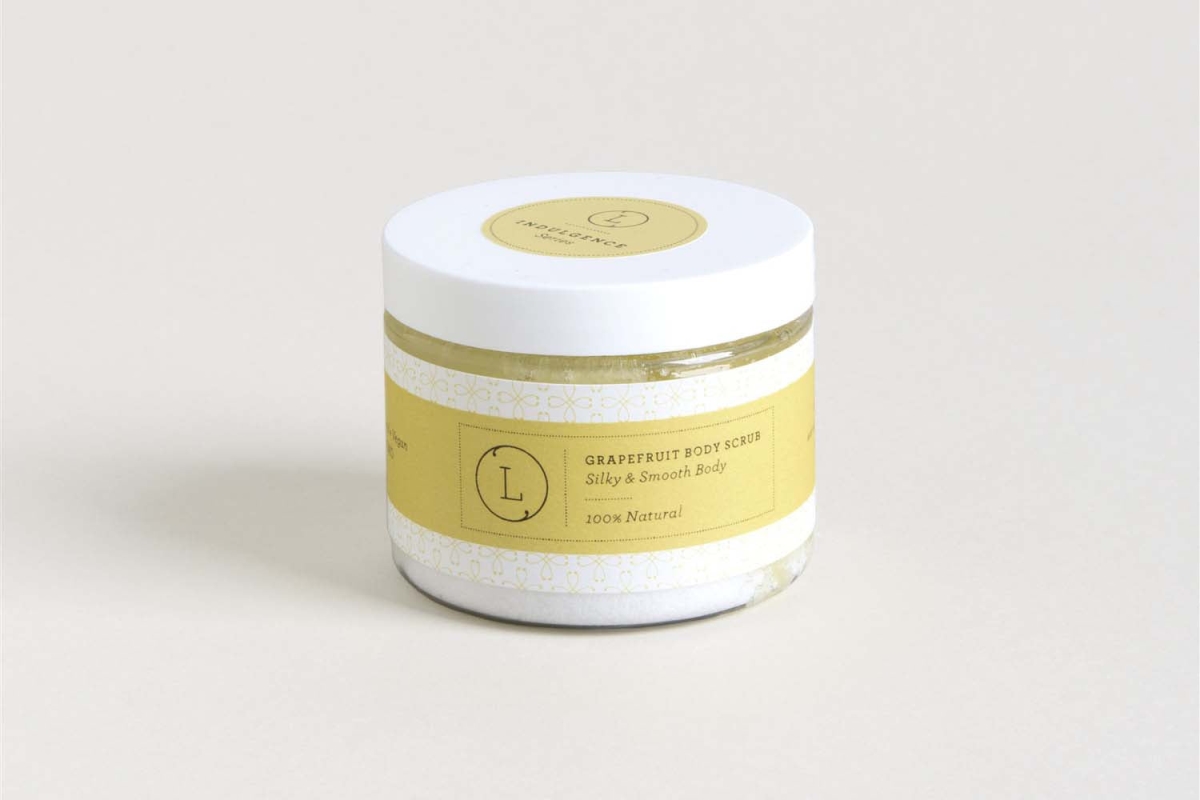LZSH-649906320692 9 oz Grapefruit Body Salt Scrub - Moisturizing & Fresh
