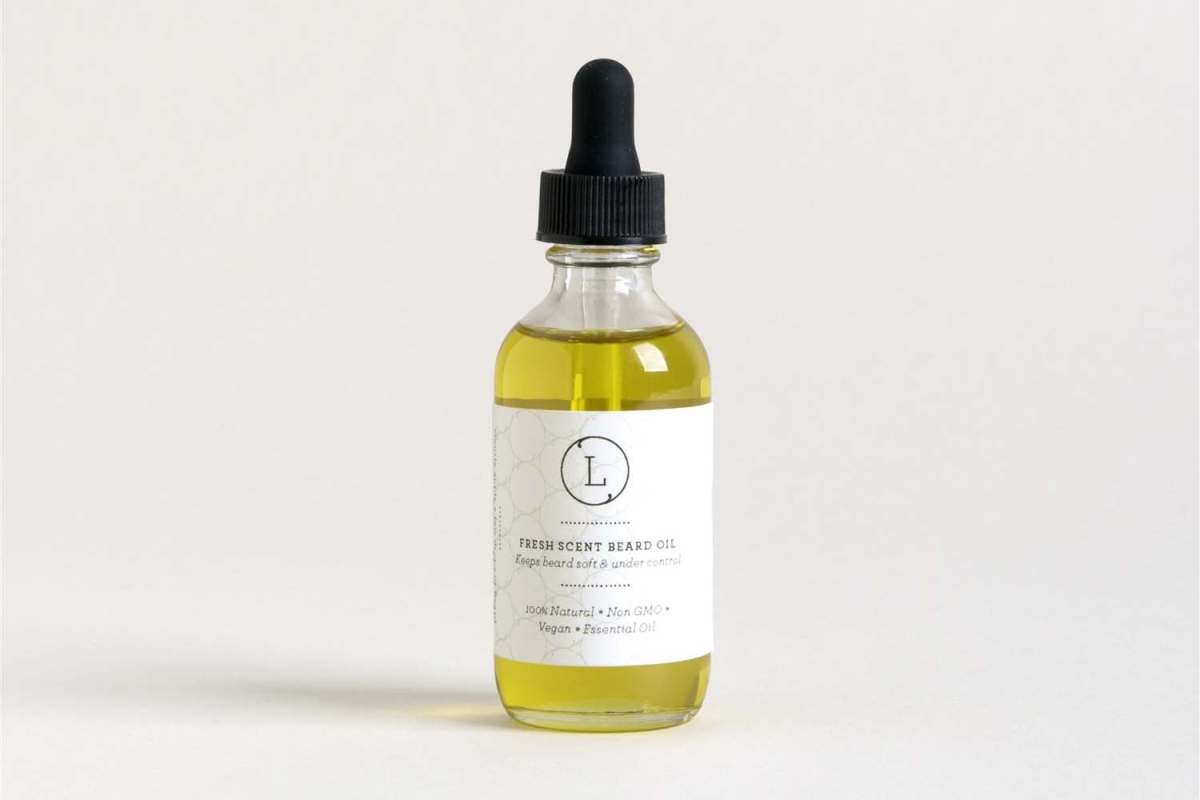 LZSH-649906320913 2 oz Natural Handmade Beard Oil - Beard Softener Moisture