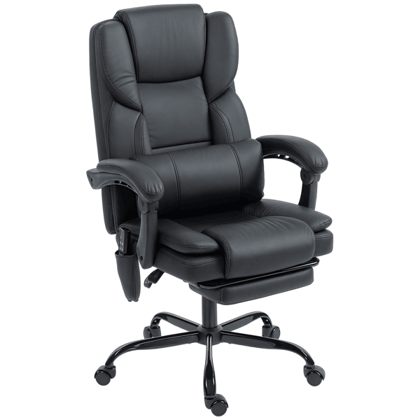 D01027H7X8V Massage Office Chair - Black