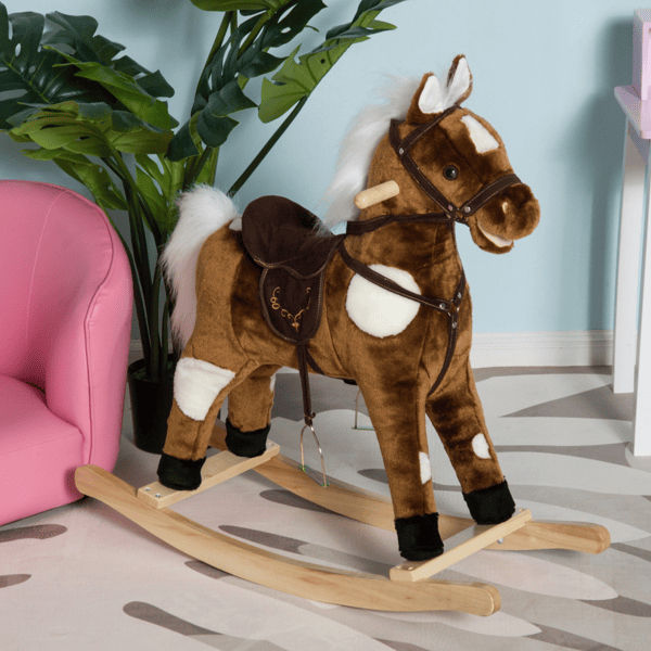 D0102X38GAG Rocking Horse Toy - Brown