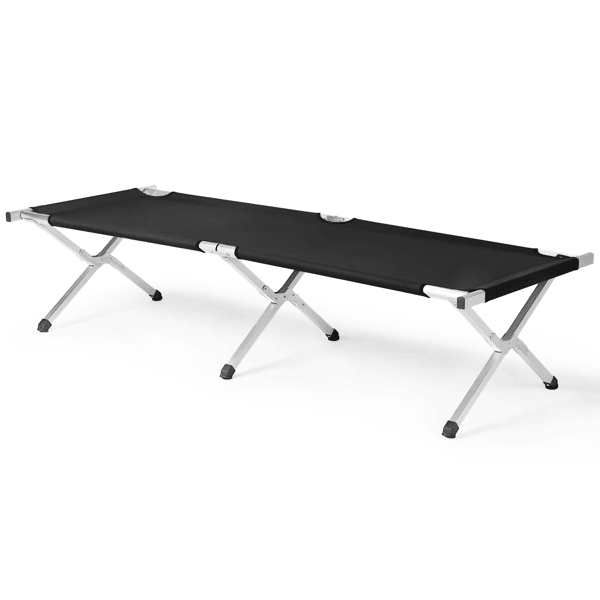 D01027RNPN2 Portable Folding Camping Cot with Carrying Bag - Army Black