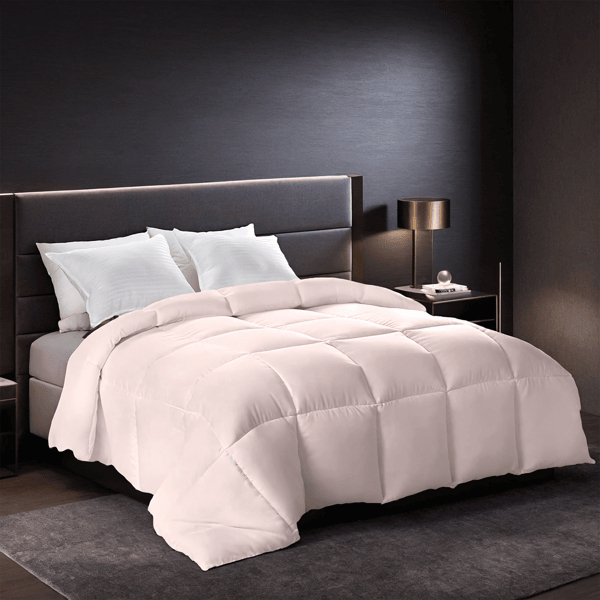 D01027RNR66 Pink Oversized Duvet with Crafted From Comfortable, Breathable Fabric - Pack of 2