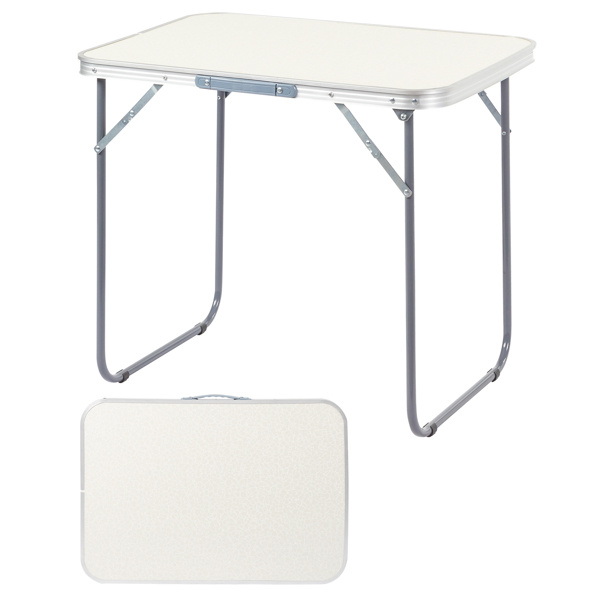 D0102X3G8GV 70 x 50 x 60 cm Aluminum Camping Folding Table