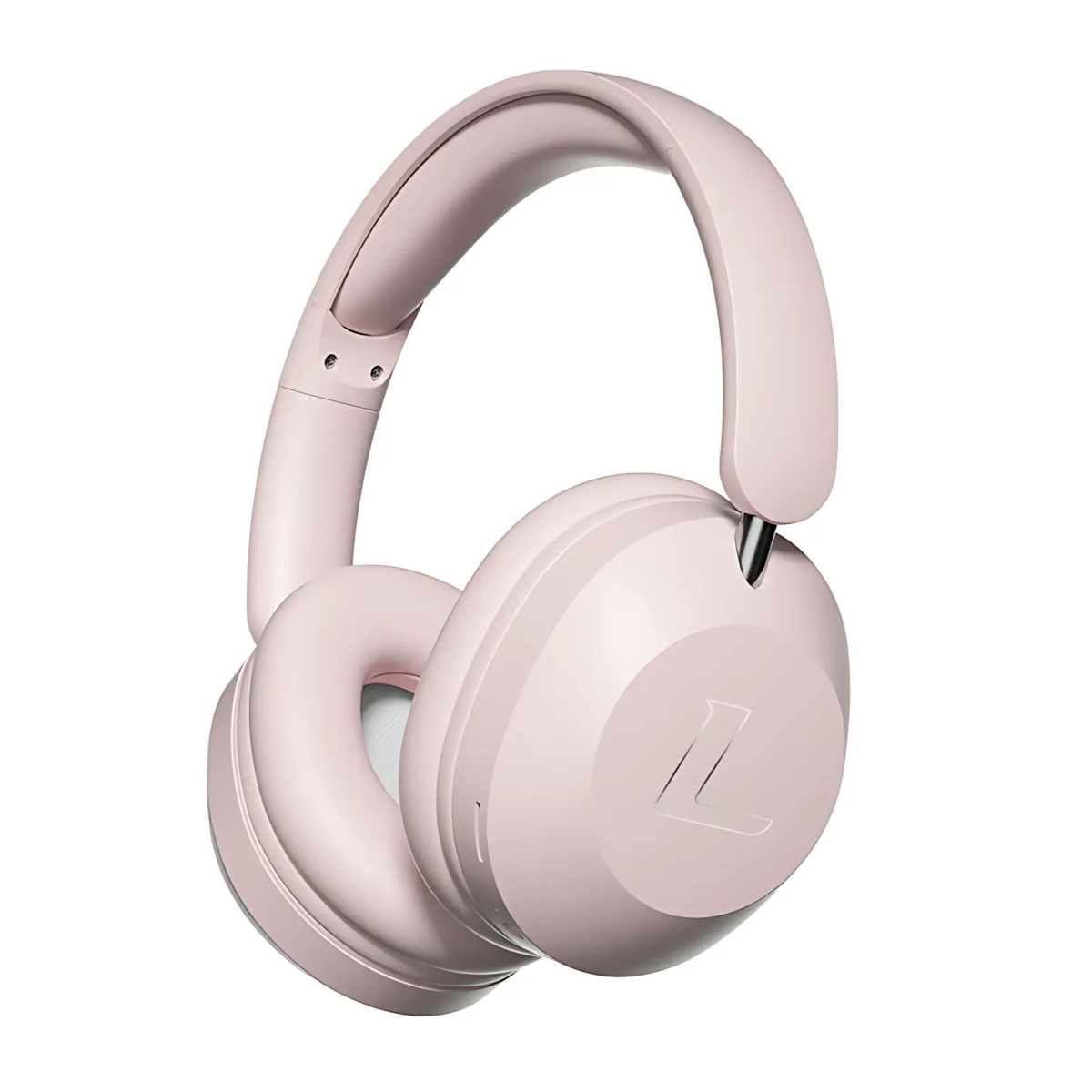 KNR-E-1046-PNK Bluetooth 5.3 Wireless Headphones Noise Cancelling Headset Super Soft & Comfortable - Pink