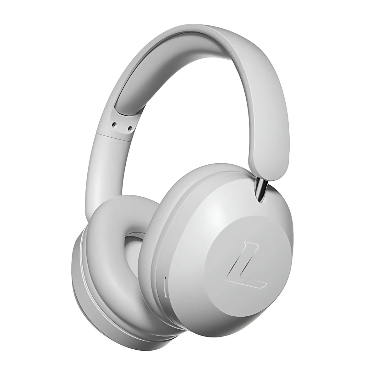 KNR-E-1046-GRY Bluetooth 5.3 Wireless Headphones Noise Cancelling Headset Super Soft & Comfortable - Gray