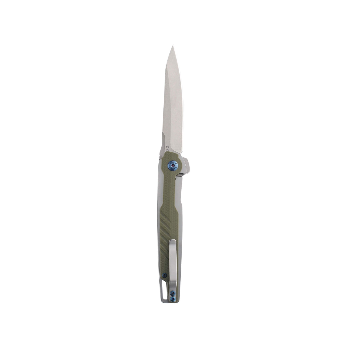 MVK-201-14G Digit Folding Knife - Army Green