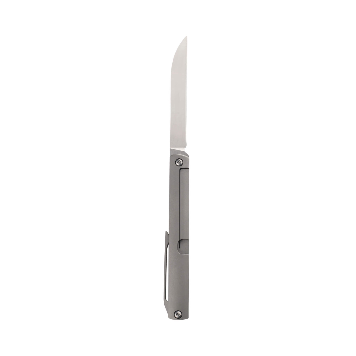MVK-400-04S Silver Bit Knife with Pocket Clip