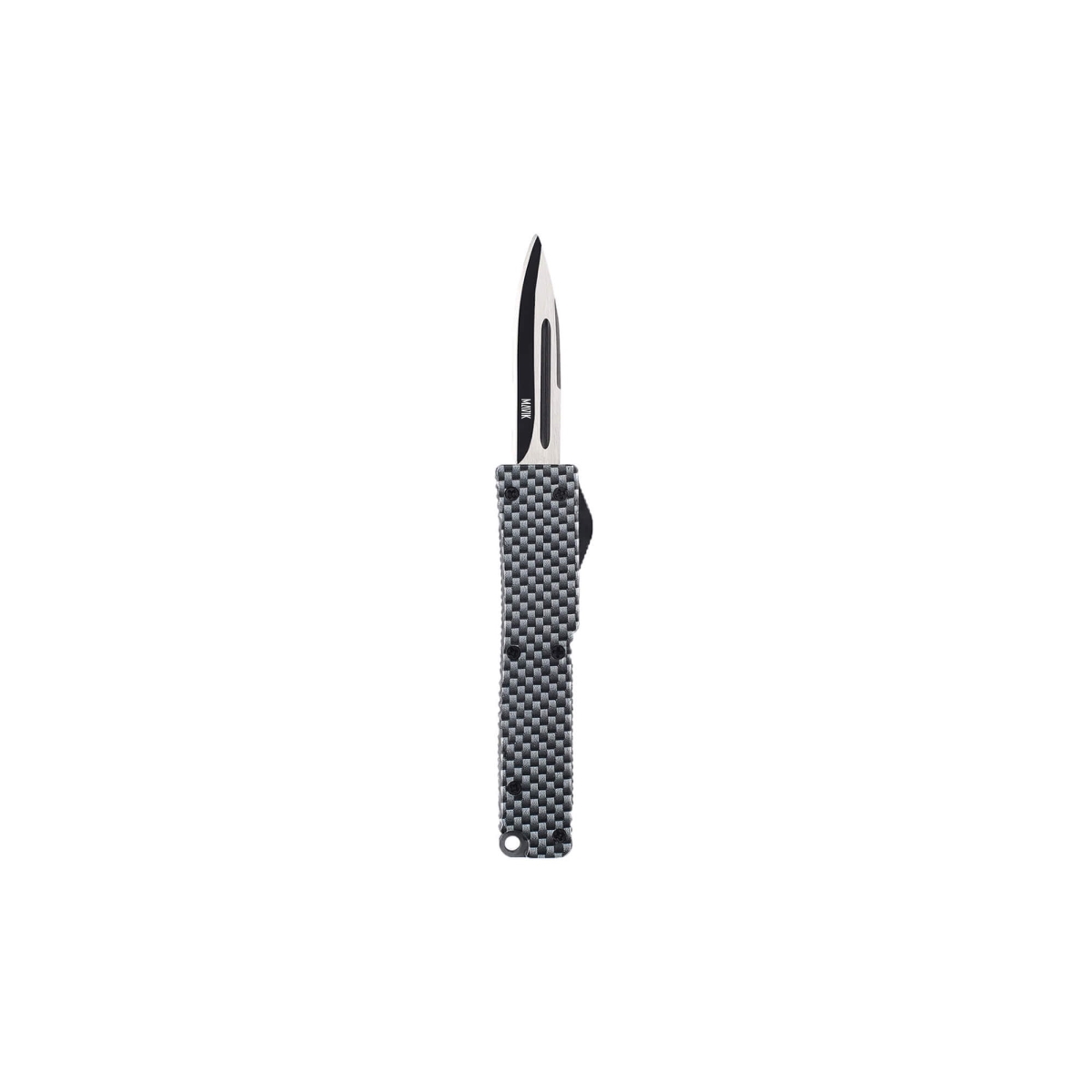 MVK-100-32 Sly Powerful Dual-Action Mini Automatic OTF Knife - Carbon