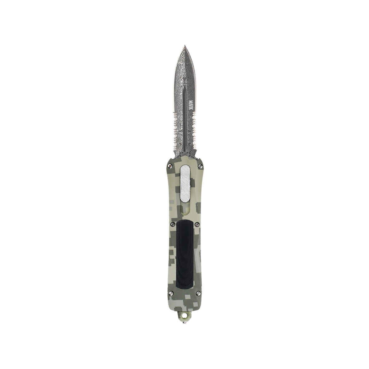MVK-100-82-AC Phantos Automatic OTF Knife - Army Camo