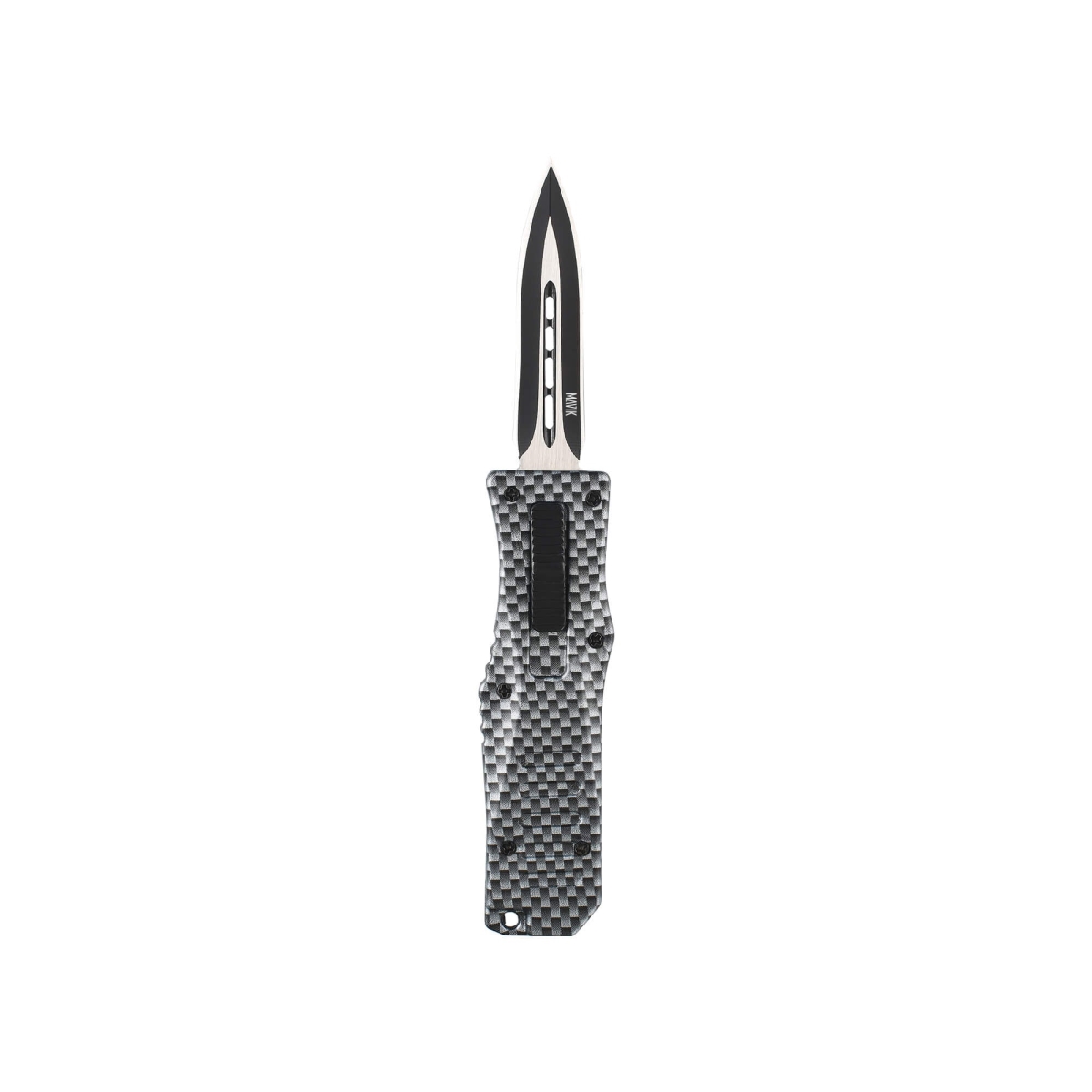 MVK-200-05CRB-SP Rabid Spear Point Automatic OTF Knife - Carbon