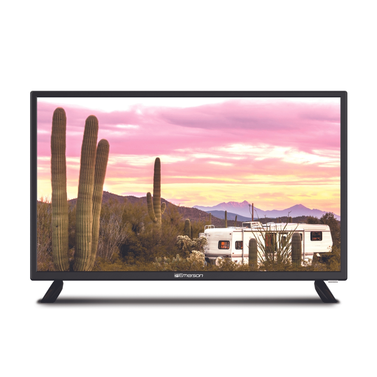 EMRETD2450EM 24 in Class Widescreen ACDC 12V HD LED Television with DVD Player  Black