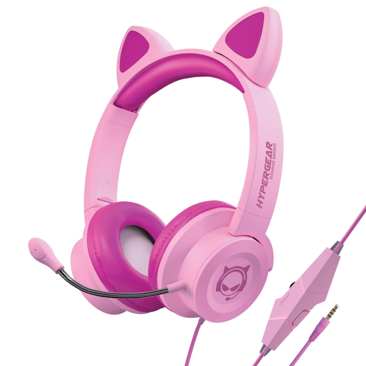 HPG-15554-HYP Kombat Kitty Gaming Headset - Pink