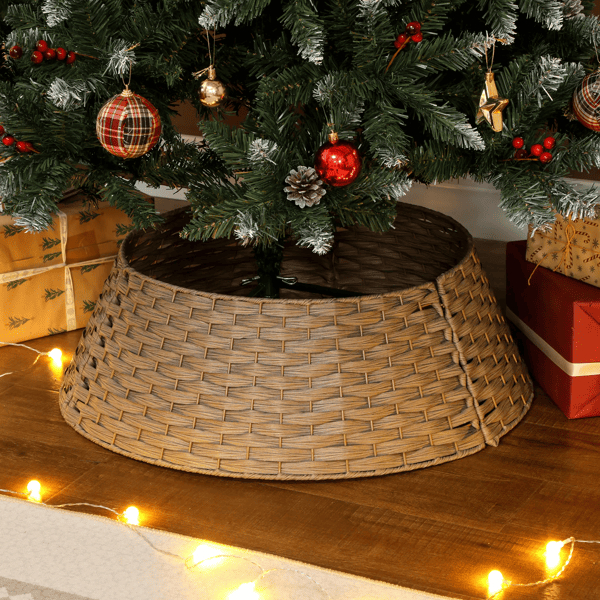 D0102X3Y6CY Christmas Tree Collar - Coffee