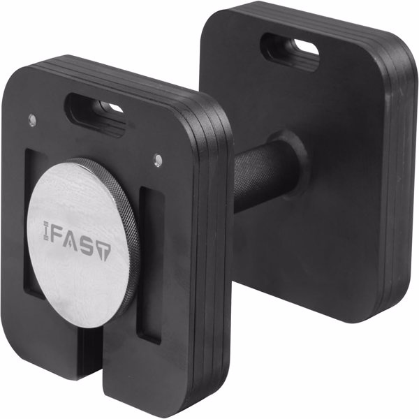 D0102X3SAMU 50 lbs Adjustable Single Dumbbell  Square Dumbbell 9in1 Free Weights