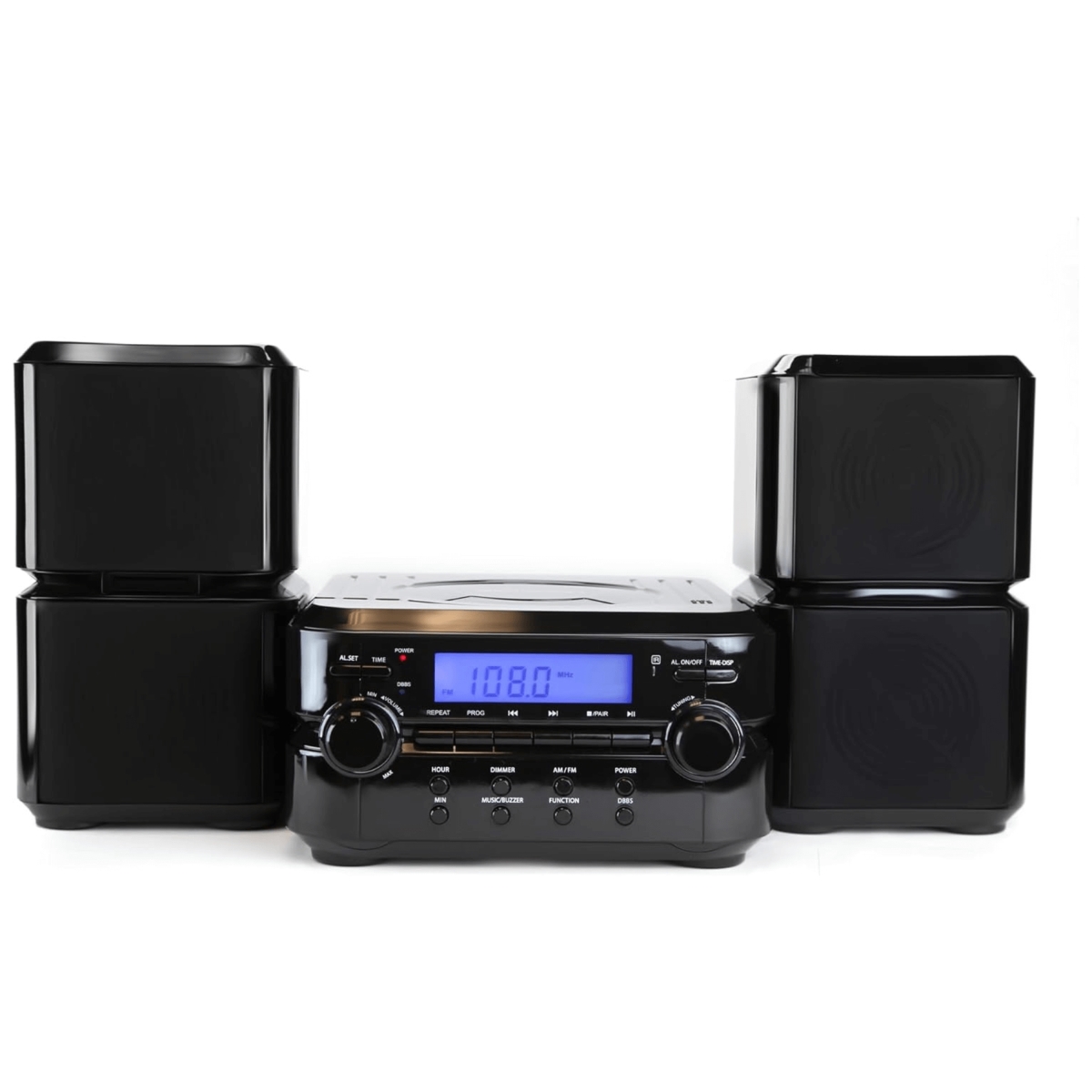 EMR-ES-4001-EM Bluetooth CD Microsystem - Black