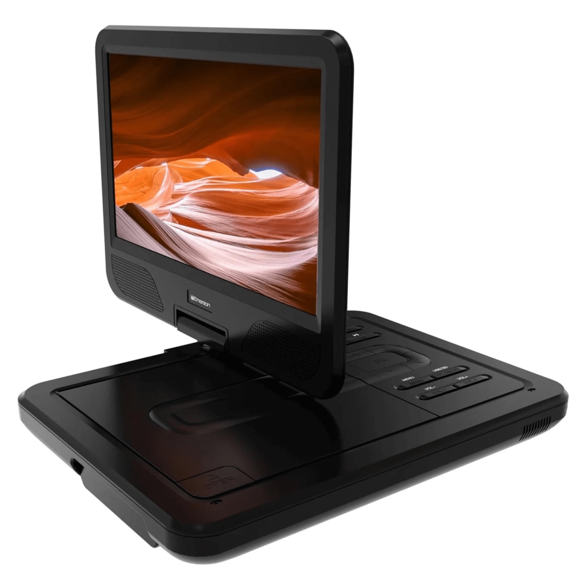 EMR-EPD-1001-EM 10 in. Unisex DVD Player with Built-In Speaker, Black
