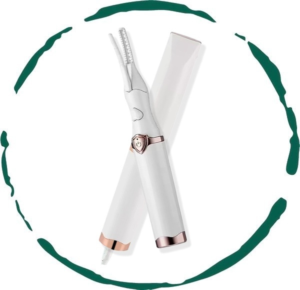 D010277RLFJ Electric Eyelash Curler - White