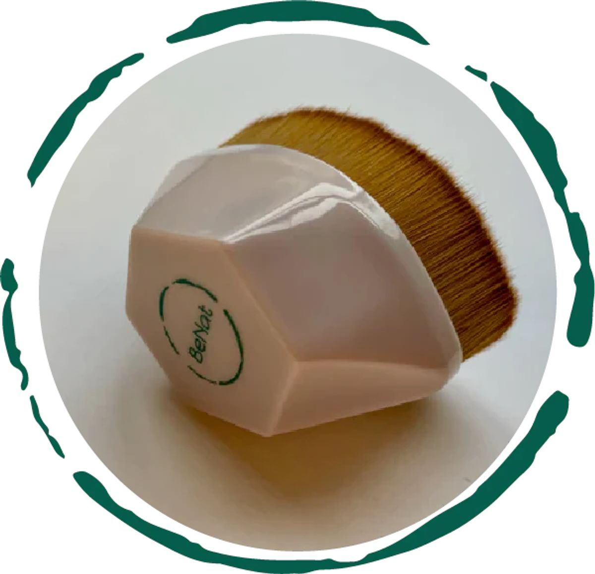 D0102HXV6Z6 Foundation Makeup Brush - Pink