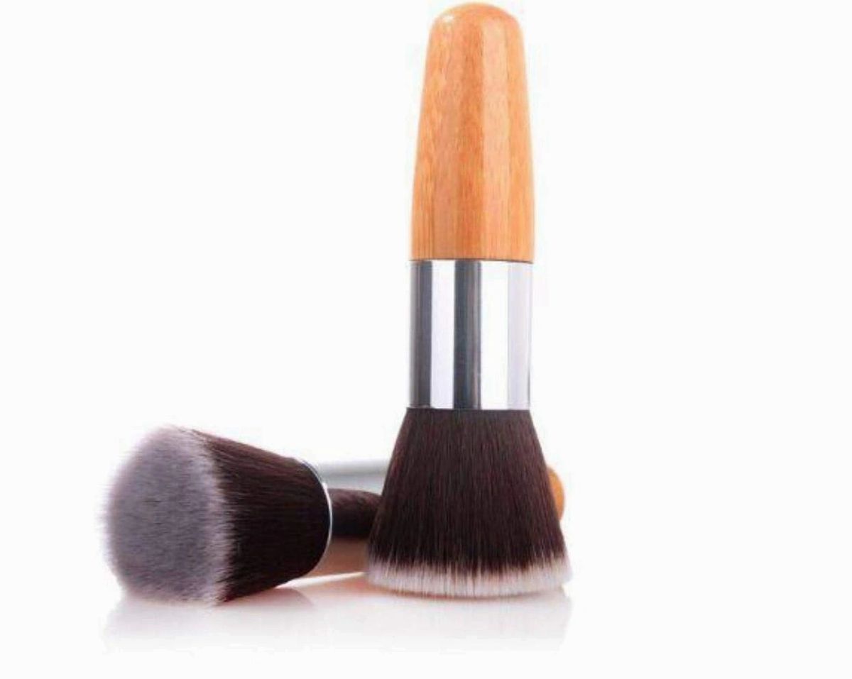 D0102HEYUVY Multipurpose Powder Buffing Foundation Brush - Brown
