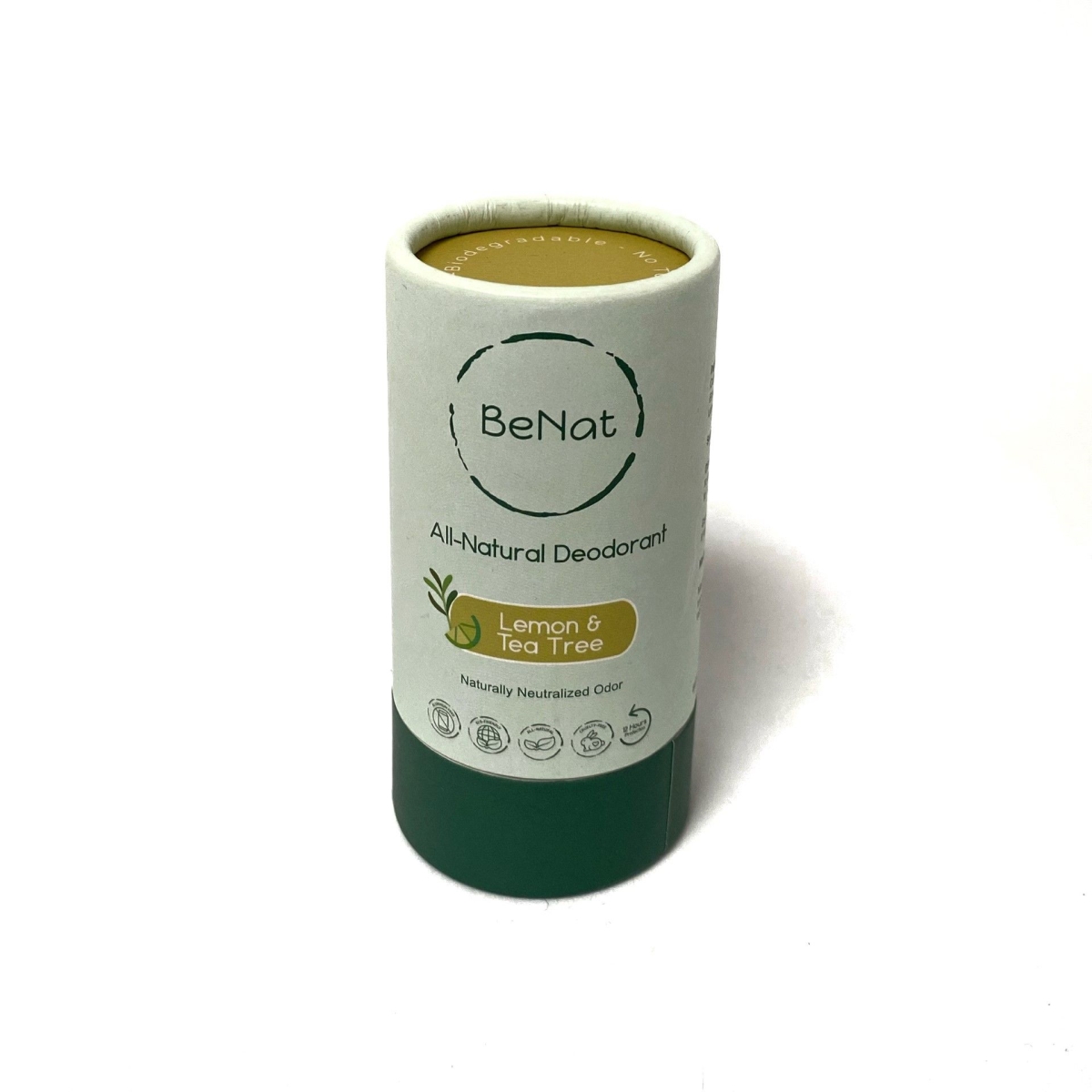 D0102HEYU2Y 3 oz All Natural Plastic-Free Deodorant, Multi Color