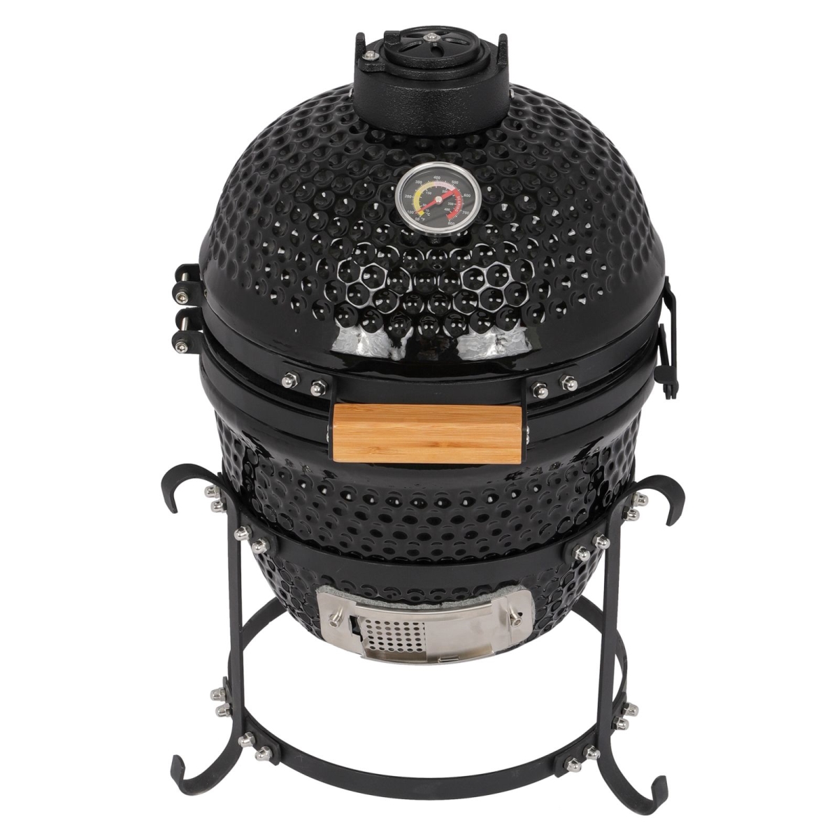 D0102HE1HSA 13 in. Round Ceramic-Charcoal Grill - XH Model