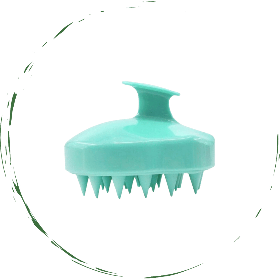 D0102HEYUYW Hair Scalp Massager - Green