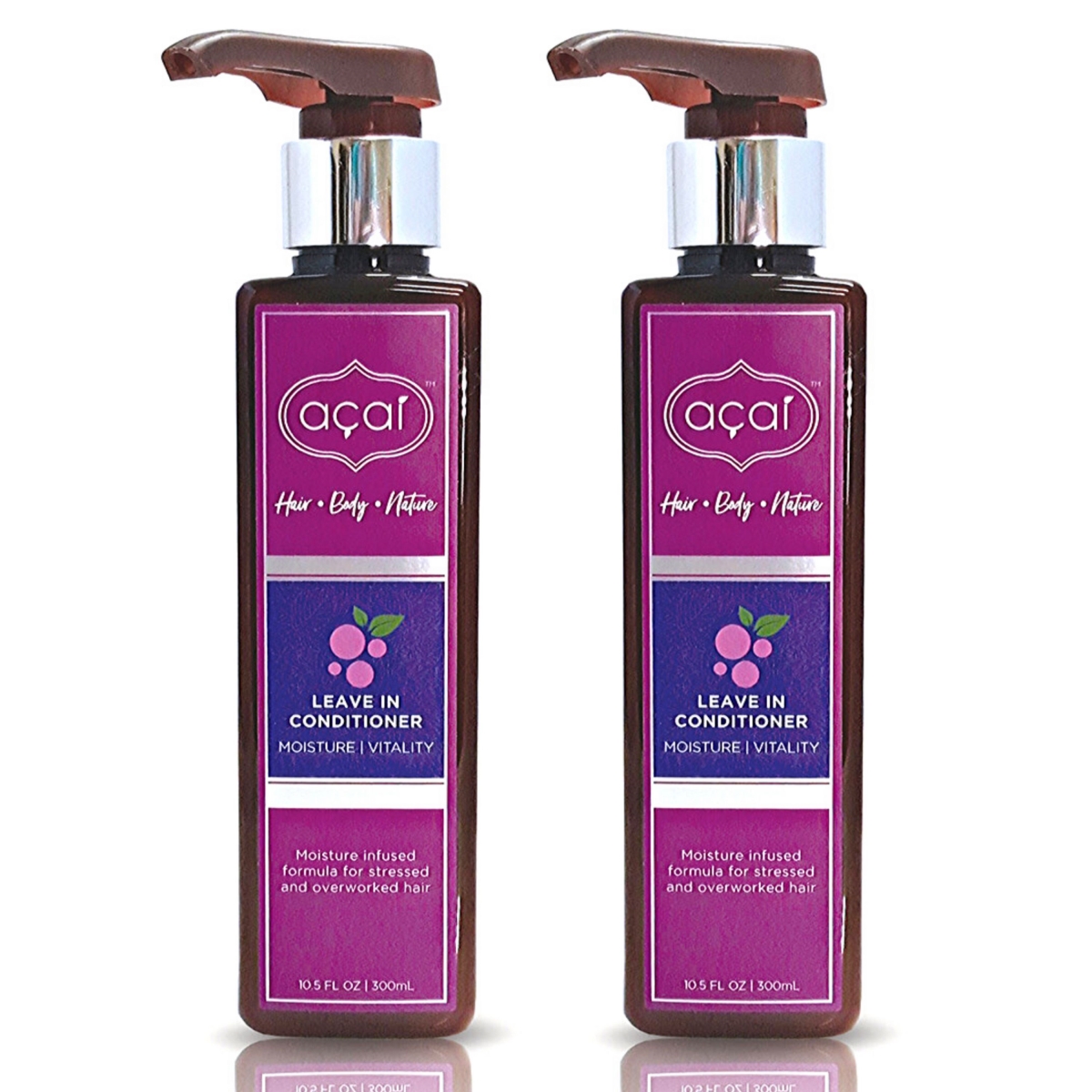 LEAVEINCD-437-2X Moisture & Vitality Leave-In Conditioner - Pack of 2