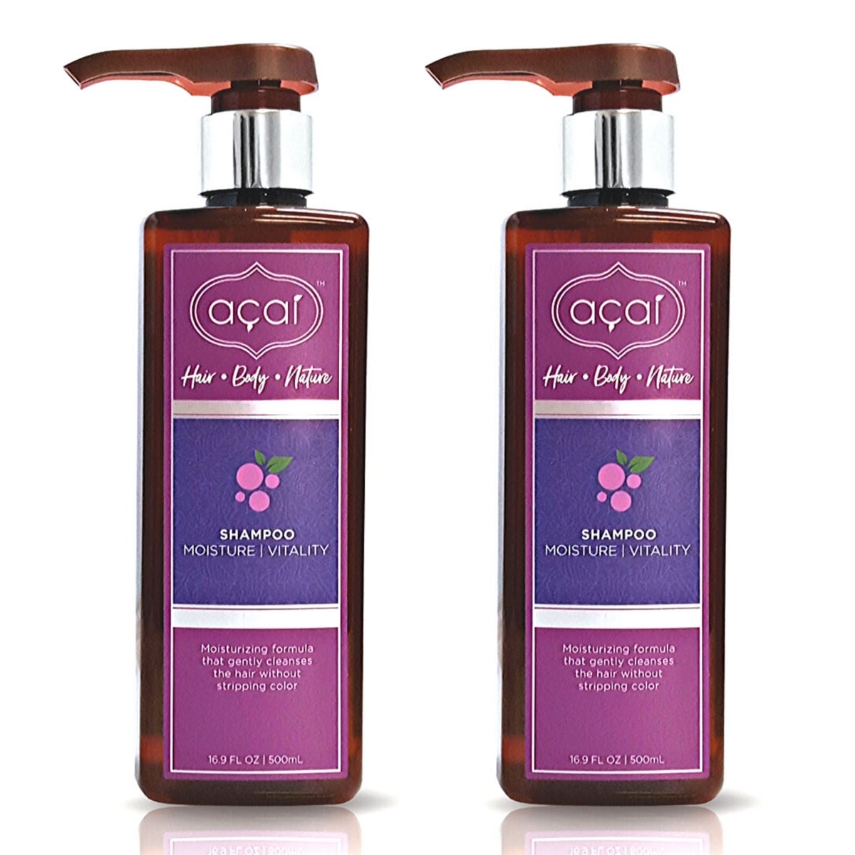 SHAMPOO-437-2X Moisture & Vitality Shampoo - Pack of 2
