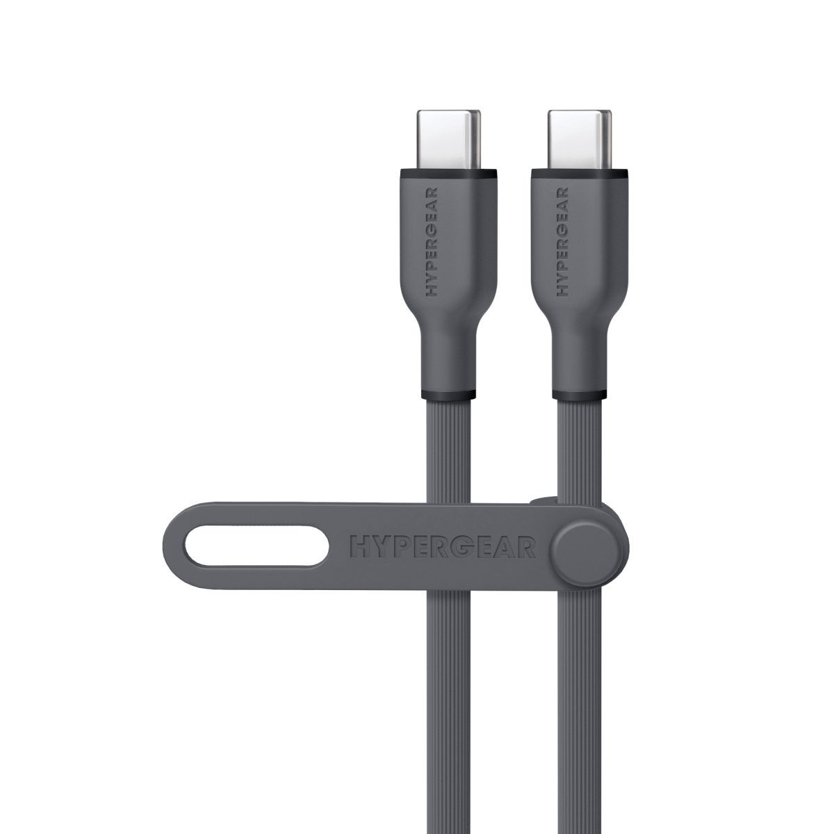 HPG-15993-HYP 6 ft. Flexi PRO USB-C to USB-C Cable - Gray