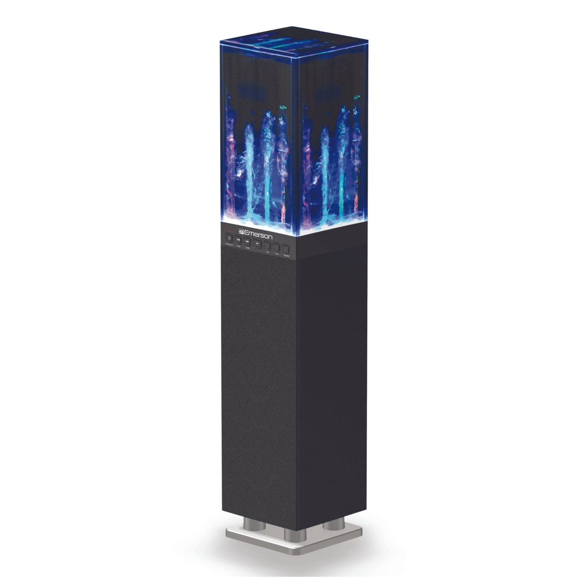 EMR-EHS-2001-EM Dancing Water Light Tower Speaker System - Black