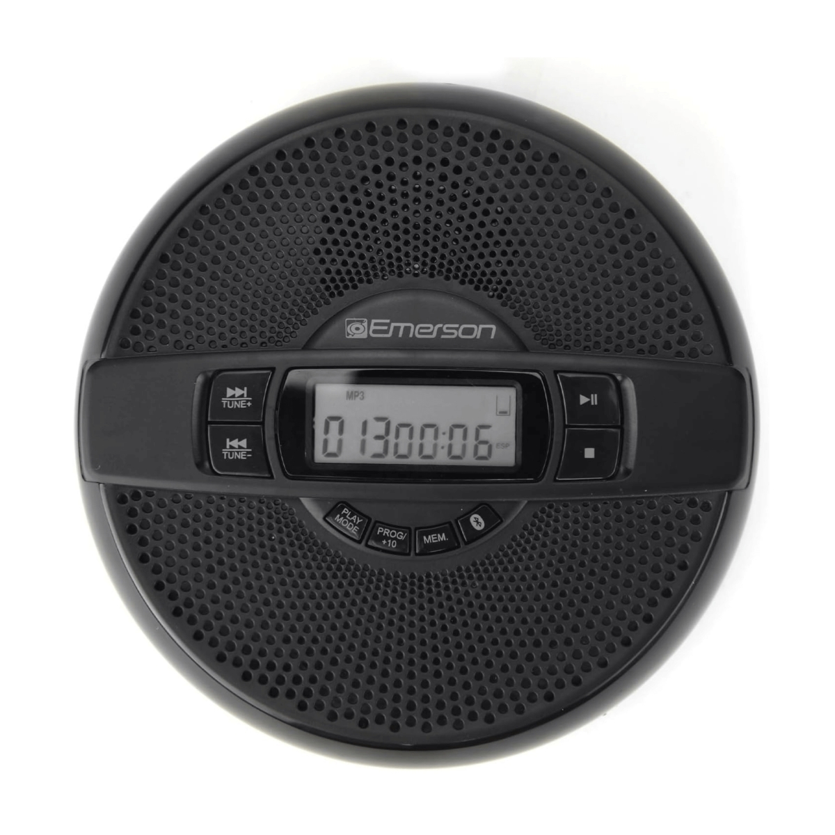 EMR-EPCD-2000-EM Portable Bluetooth CD Player with FM Radio & Speaker - Black