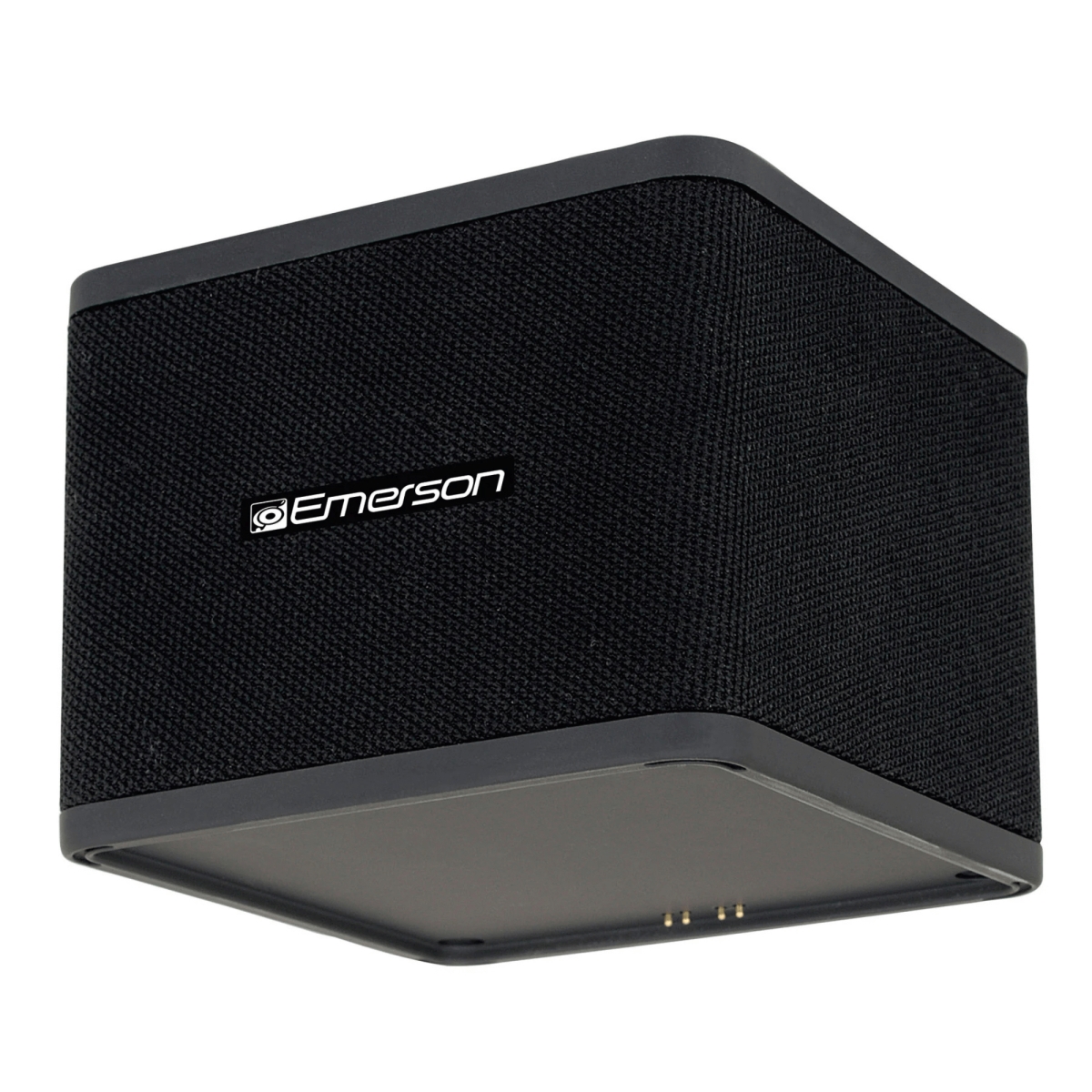 EMR-EAS-3006-BK-EM Instant Connect Sound Blox Wireless Magnetic Stackable Speakers, Black - Pack of 2