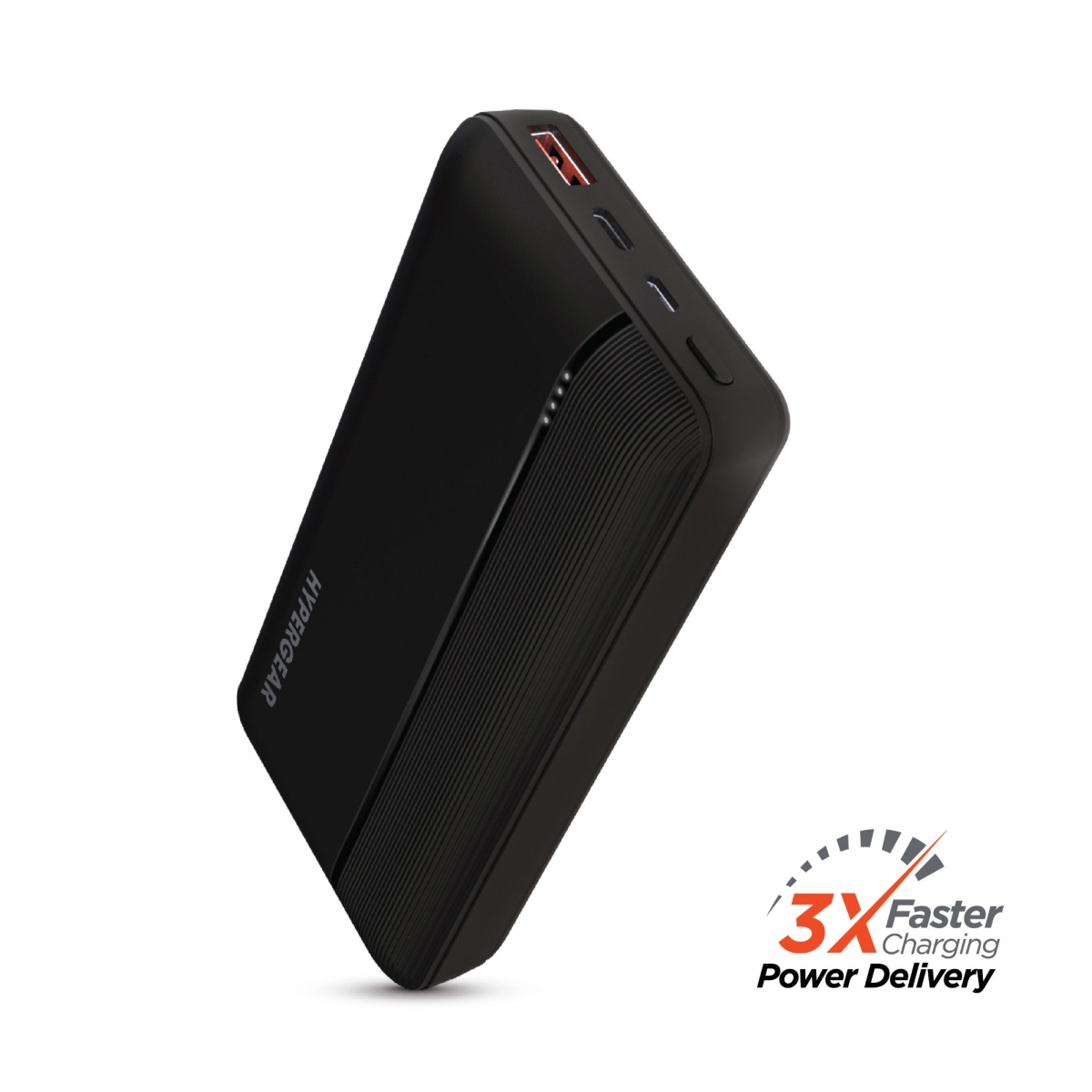 HPG-15458-HYP 20000mAh 20W PD Plus USB Power Bank - Black