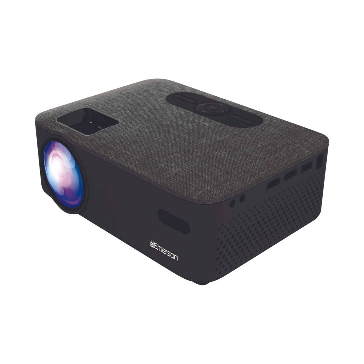 EMR-EVP-2001C-EM Portable Projector with Portable Screen & Carry Case - Black