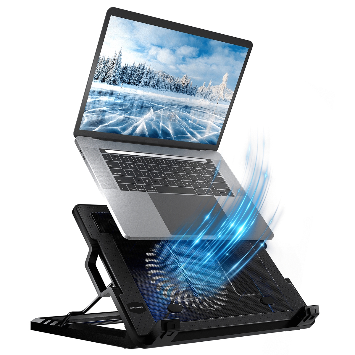 HPG-15614-HYP Up Rite Air Portable Laptop Cooling Stand - Black