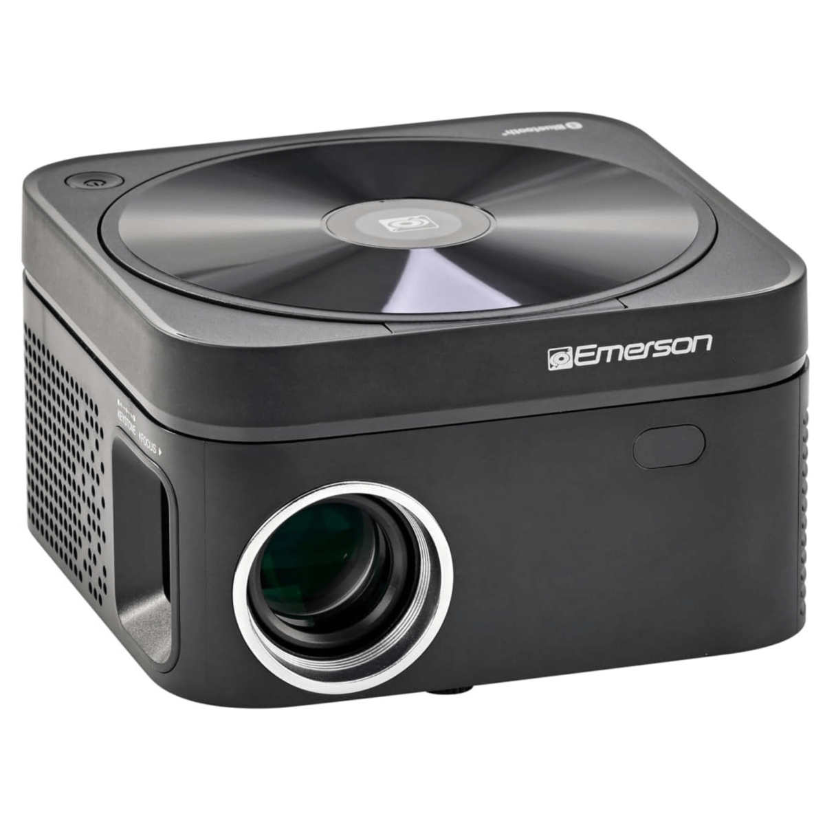 EMR-EVP-2502-EM 120 Deg Home Theater LCD Projector with Built-In DVD Player - Black