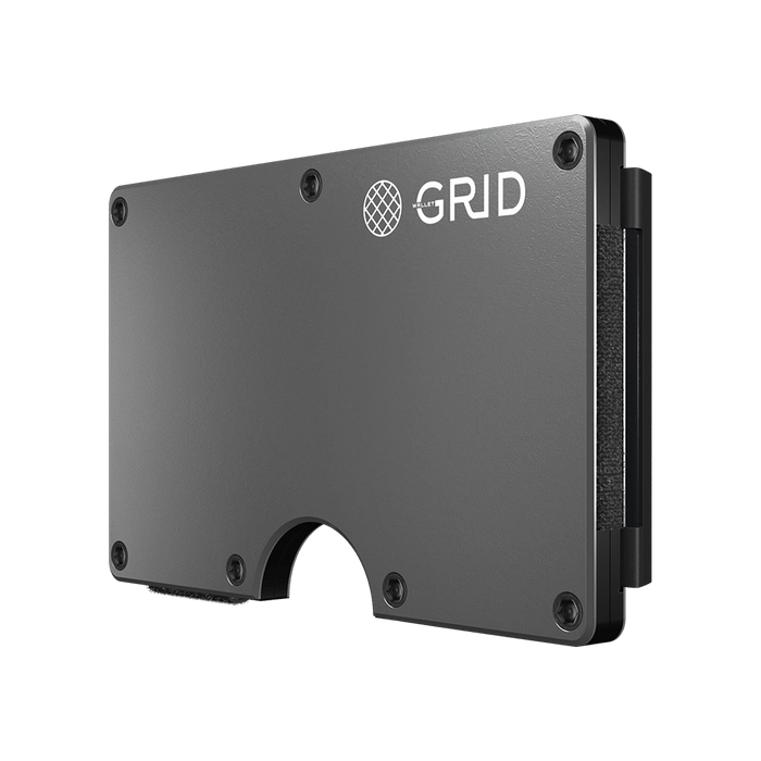 GRID-TITAN-CLIP Titanium Money Clip