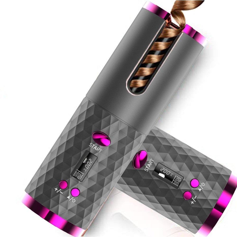 Picture of Vysn VSN-PLNTCRLS-GRY PlanetCurls Digital Automatic Hair Curler - Gray