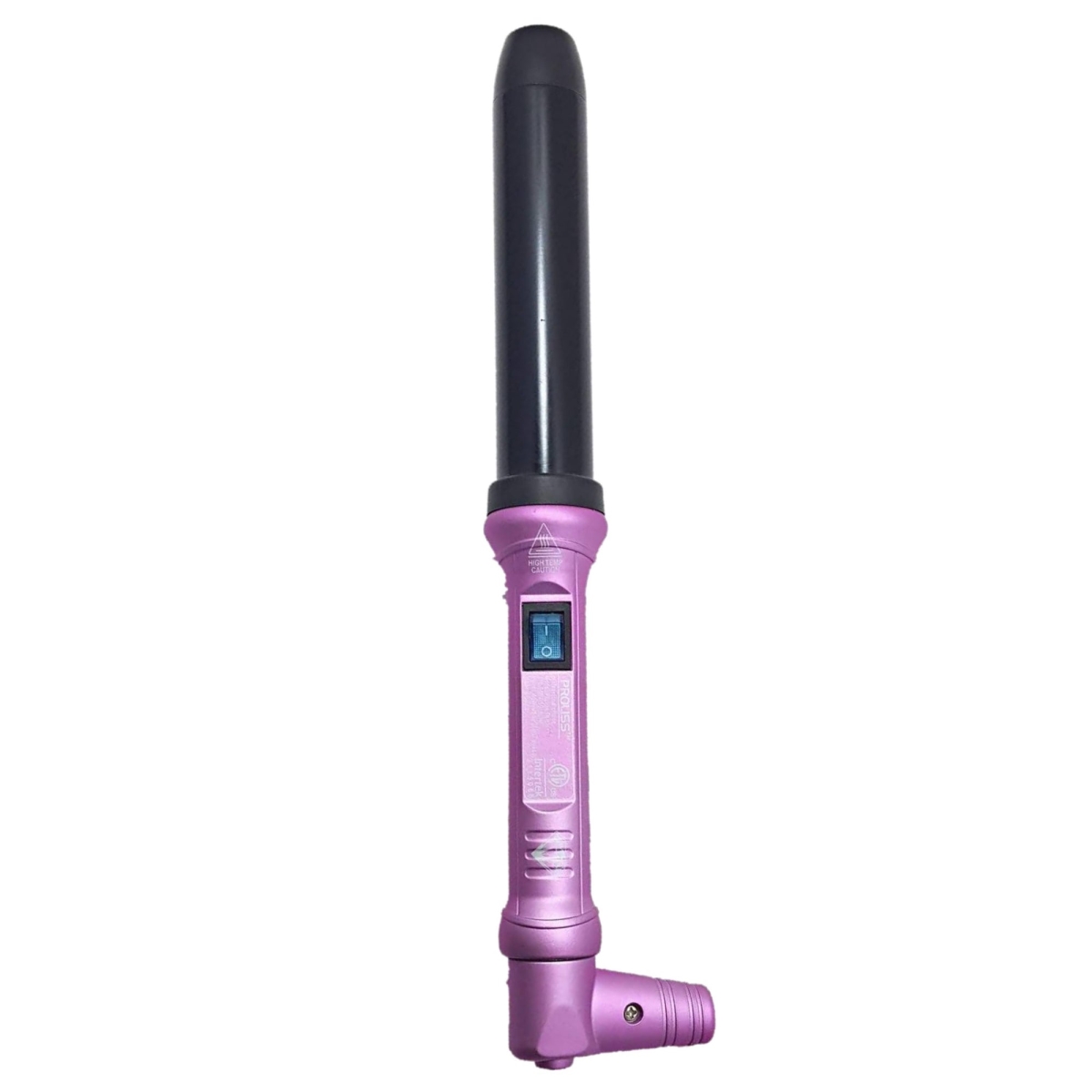 Picture of Proliss PROTWDCPKPL32MM-117DC The Twister - 32mm Digital Tourmaline-Infused Ceramic Pro Curling Wand w/ Cool Tip - Diamond Collection - Metallic Pink Pearl