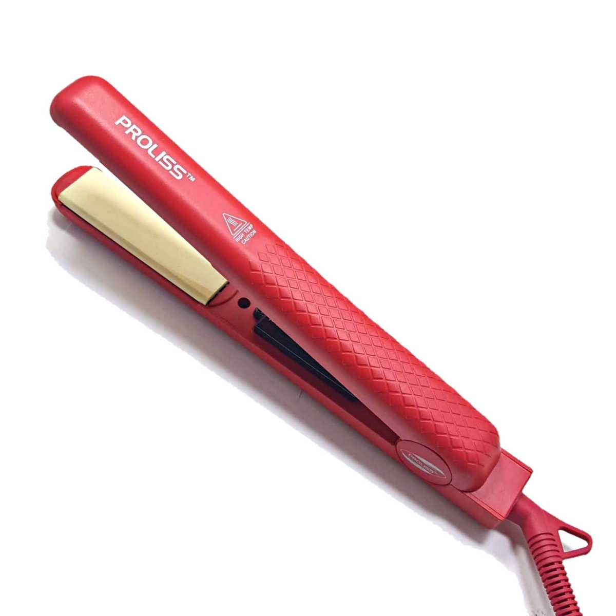Picture of Proliss PROIRD-124 Infusion 1&apos; Single Pass 100% Solid Ceramic Flat Iron - Red