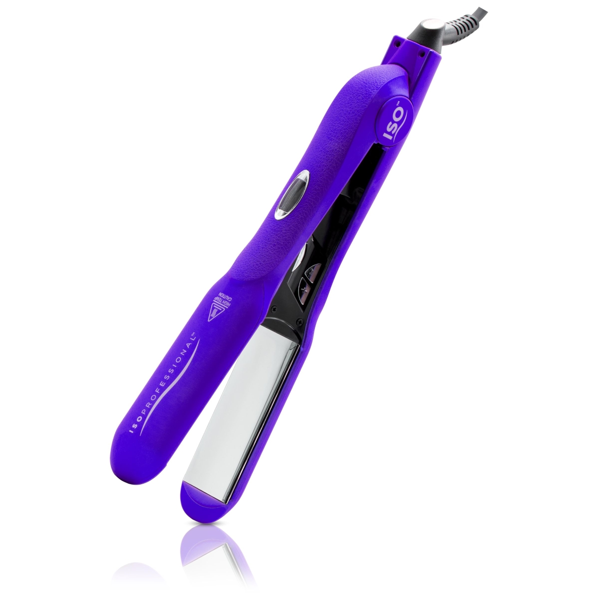 Digital Infrared Technology 1.5' Titanium-Plated Flat Iron - Gold Collection - Purple