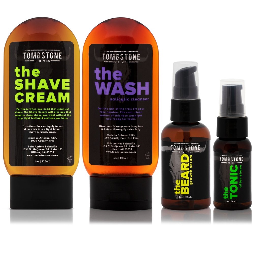 Picture of Tombstone for Men TMB-SET-22 The Beard Collective Beard Care Kit - The Shave Cream&#44; The Wash&#44; The Beard&#44; & The Tonic
