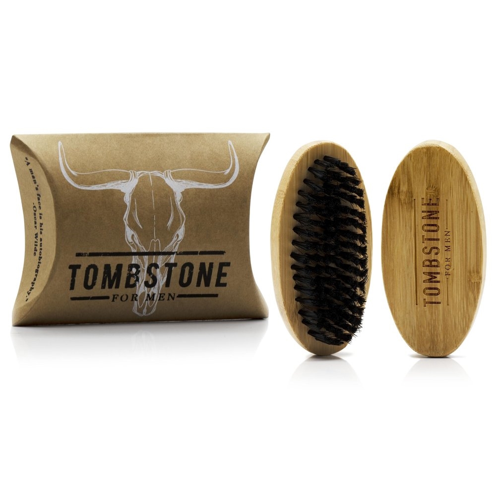 Picture of Tombstone for Men TMB-BRD-BRU The Beard Brush - Soft Exfoliating Vegan Bristles