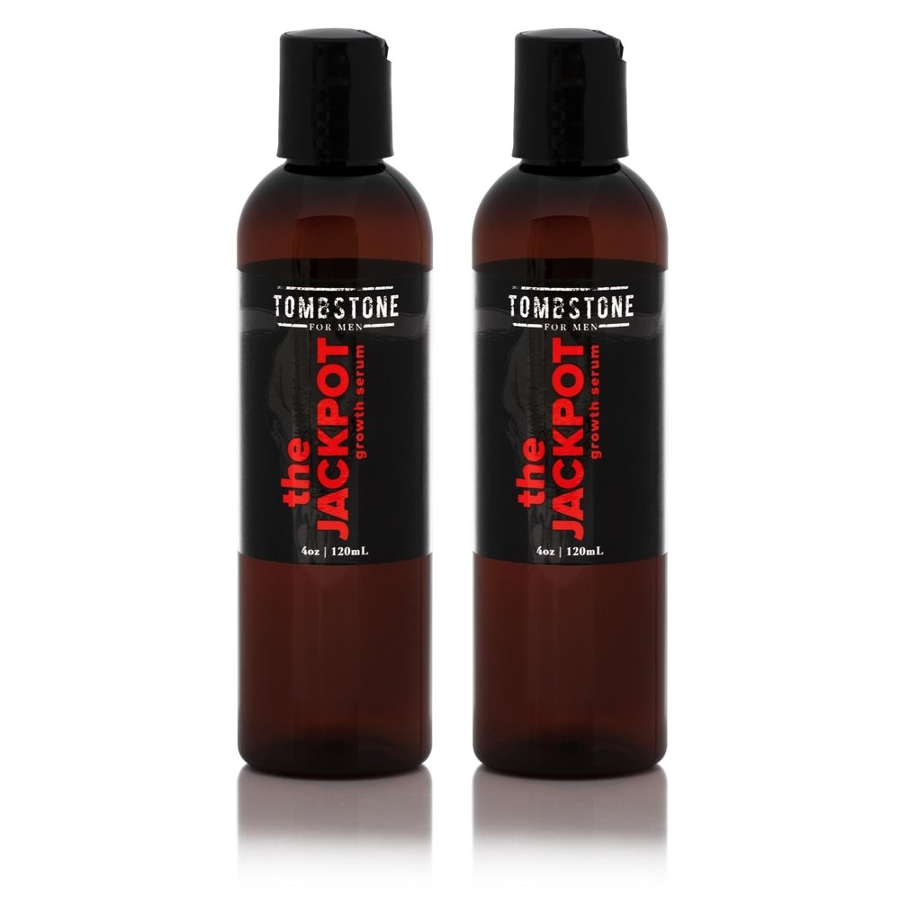 Picture of Tombstone for Men TMB-JKPT-2X The Jackpot - Vegan Hair Growth Serum w/ KGF Keratinocyte Growth Factor - 2-Pack
