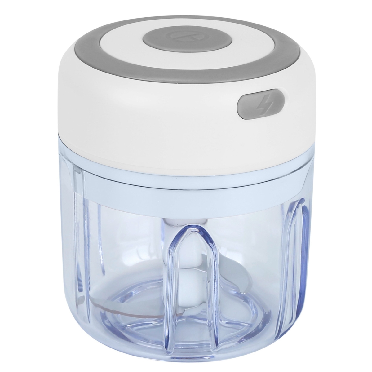 FFF-White-GPCT3091 Cordless Mini Electric Garlic Chopper - Rechargeable, 8.45OZ - Ideal for Food, Chili, Nuts, Onions, and More -  Fresh Fab Finds