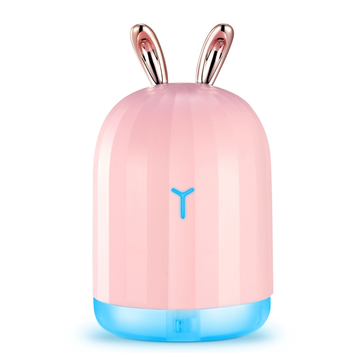Picture of Fresh Fab Finds FFF-Rabbit-GPCT1827 220ml Cool Mist Humidifier with 7 Color Breathing Lights - Auto Off - Office&#44; Home&#44; Yoga
