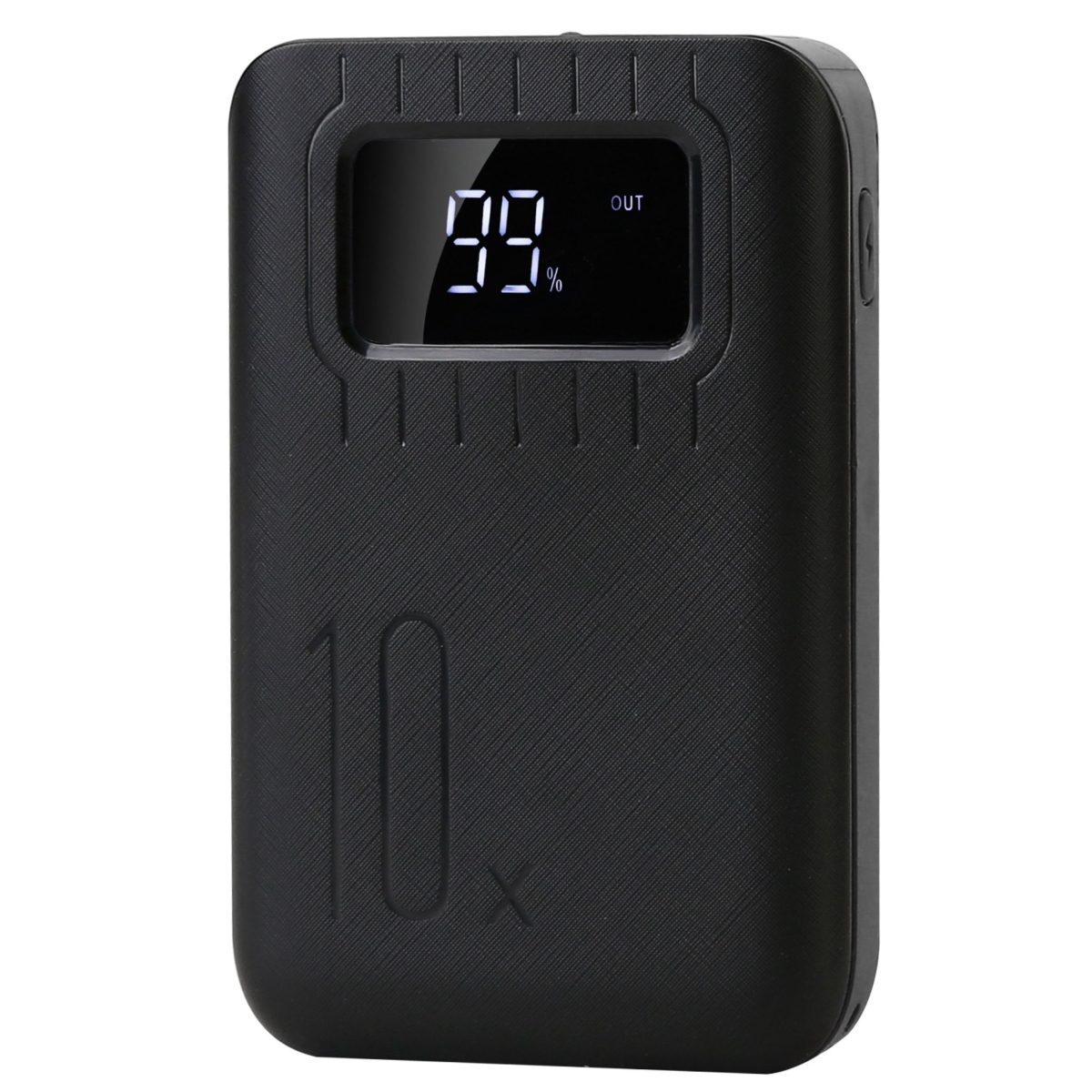 Picture of Fresh Fab Finds FFF-Black-GPCT3150 10&#44;000mAh Power Bank Charger with Dual USB Ports&#44; LCD Display & Flashlight