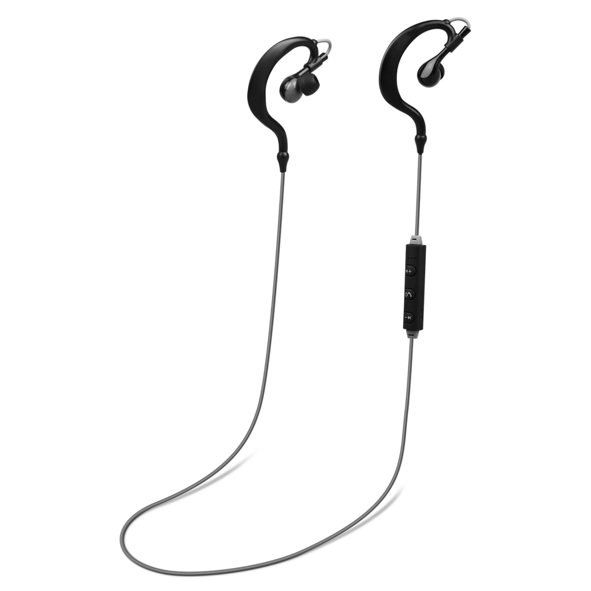Picture of Fresh Fab Finds FFF-Black-GPCT1028 Wireless Sport In-Ear Headphones V4.1 - Sweat-proof Neckband Earbuds&#44; Deep Bass&#44; Mic - Running&#44; Hiking&#44; Travel