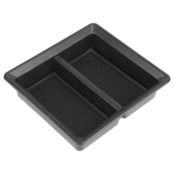 FFF-GPCT4013 Center Console Organizer Tray for 2021 2022 2023 Tesla Model 3 Model Y Armrest Drawer Storage Box with 2 Piece Silicone Pads, Black -  Fresh Fab Finds